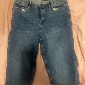 High Rise Women's Jeans in Classic Blue